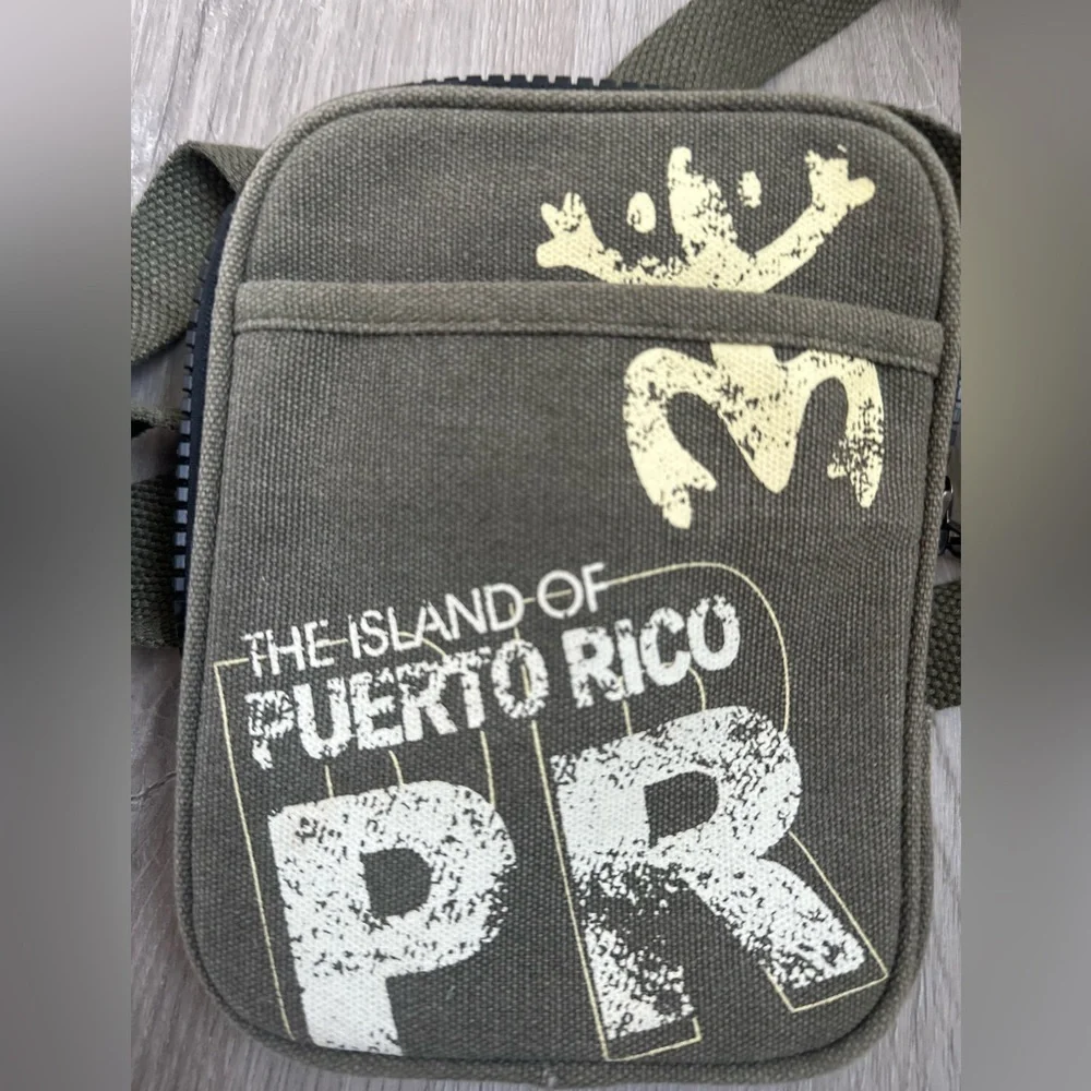 Olive Green Crossbody Bag - Picture 3 of 7